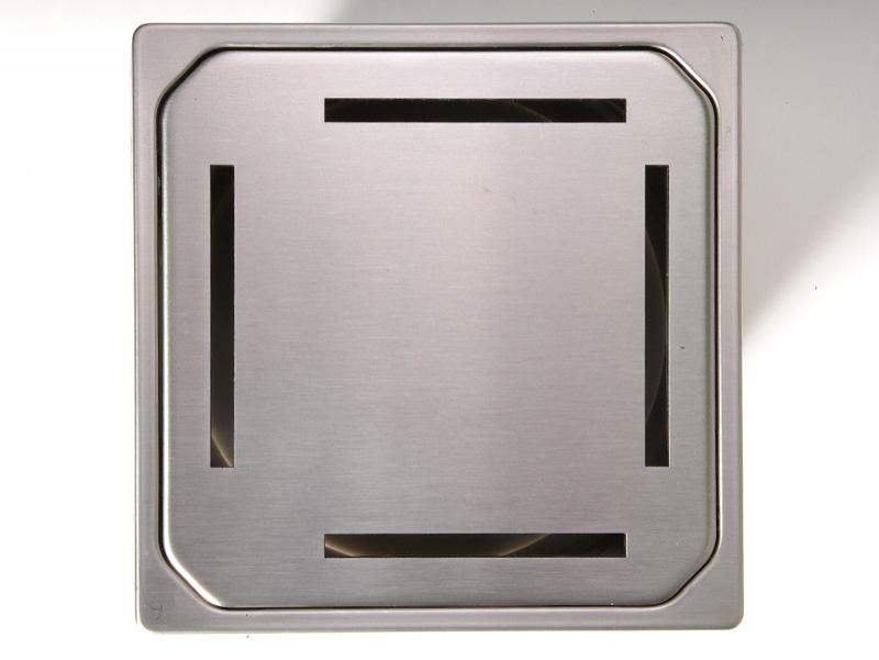 Piesa superioara de montaj Kessel, Ø132, SYSTEM 100, gratar Slot Design, pentru corp sifon